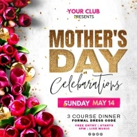 mothers day brunch invites Publicación de Instagram template