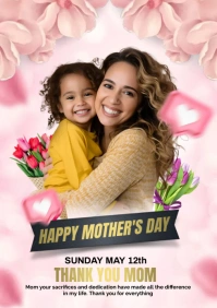 Mothers day A3 template