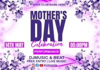 mothers day Postcard template