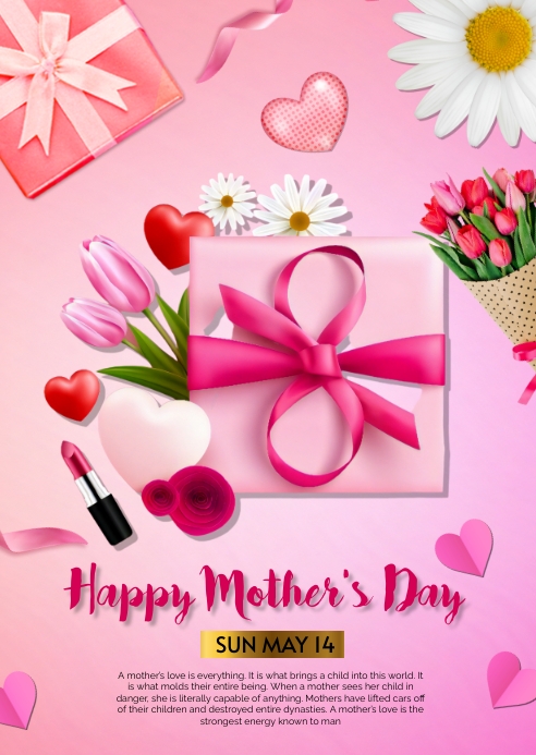Mothers day Template | PosterMyWall Mothers day Template | PosterMyWall