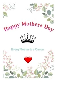 Mothers Day Gráfico de Pinterest template