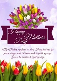 mothers day A3 template