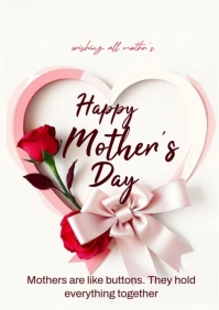 mothers day A3 template