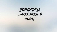 Mothers day Encabezado de blog template