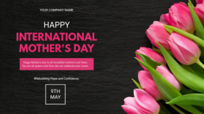 mothers day Display digitale (16:9) template