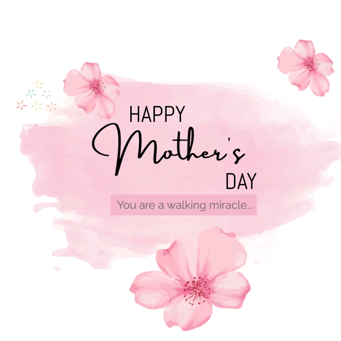 mothers day flower template PosterMyWall mothers day flower template PosterMyWall