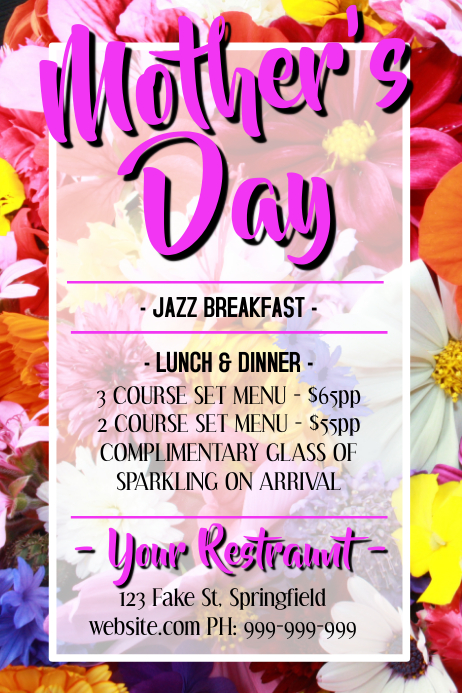 Copy of Mothers Day Poster | PosterMyWall