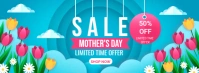 Mothers Day Sale Portada de Facebook template