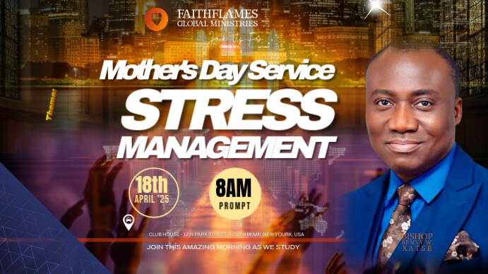 Mothers Day Special Service Youtube Thumbnail template