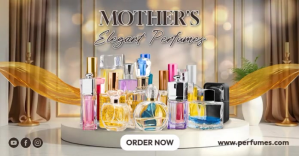 Mothers Elegant Perfumes Banner Facebook Shared Image template