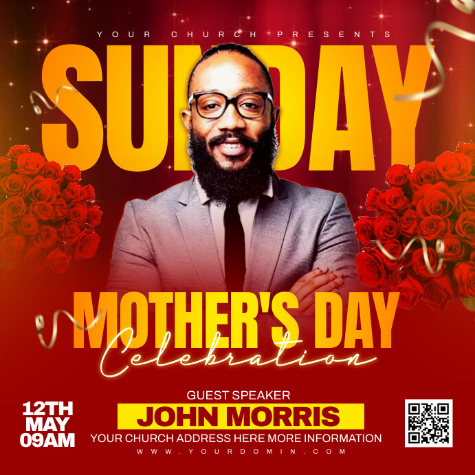 Mother’s day church flyer Template | PosterMyWall