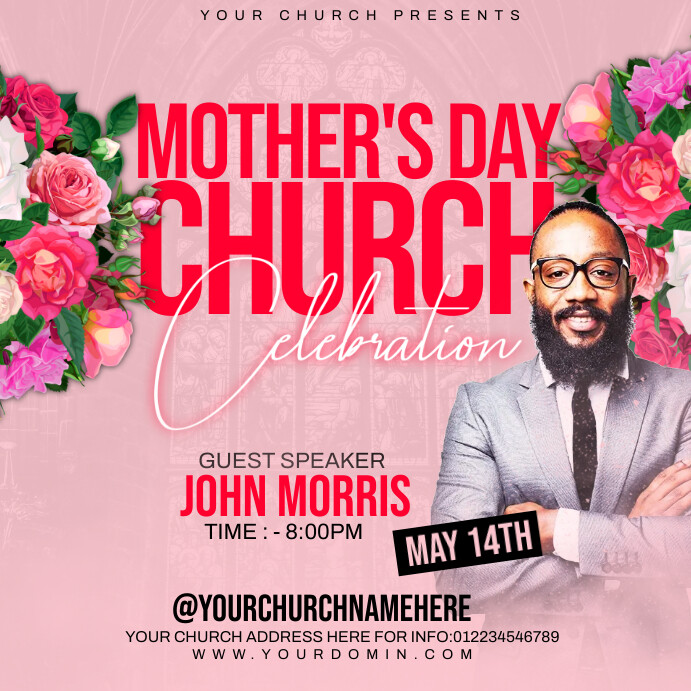 Mother’s Day flyer Template | PosterMyWall
