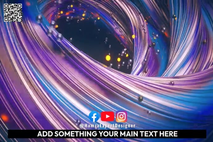 Motion Graphic Poster template