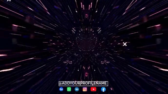 Motion graphics Digitalanzeige (16:9) template