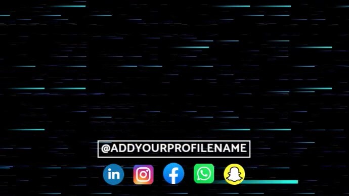 motion graphics 数字显示屏 (16:9) template