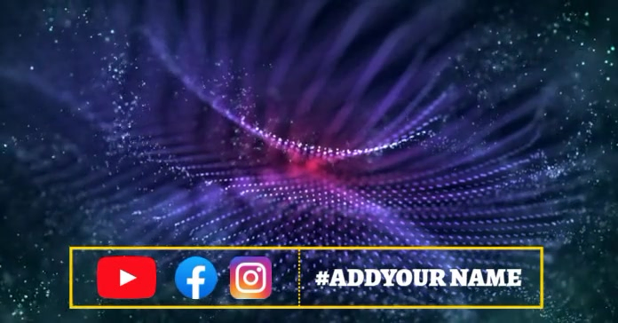 motion graphics Facebook Shared Image template