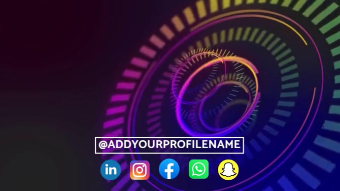 motion graphics Digital Display (16:9) template