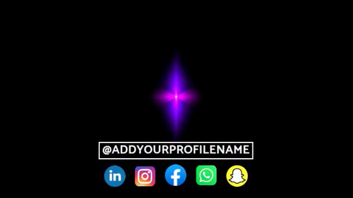 motion graphics Display digitale (16:9) template