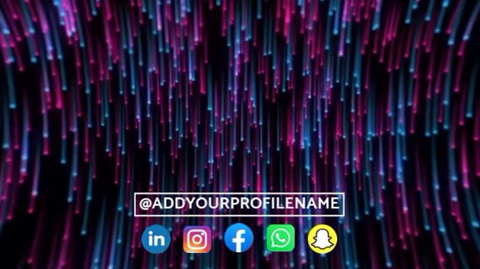 motion graphics 数字显示屏 (16:9) template