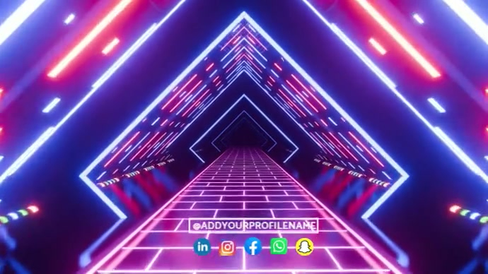 motion graphics Digitalt display (16:9) template