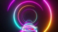 Motion graphics Ekran reklamowy (16:9) template