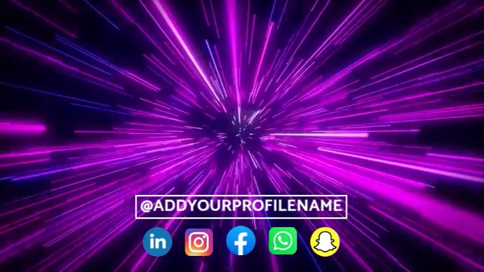 motion graphics Digitalt display (16:9) template