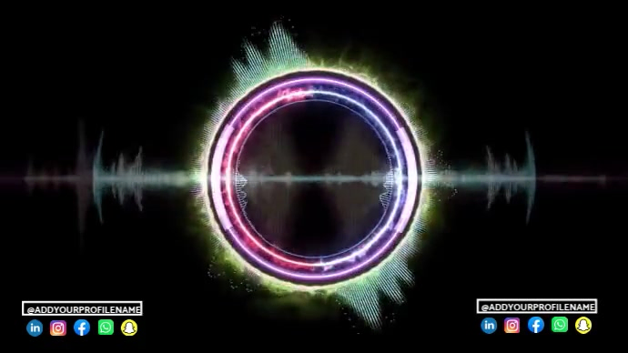 motion graphics Digital Display (16:9) template