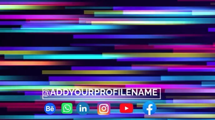 motion graphics Digital Display (16:9) template