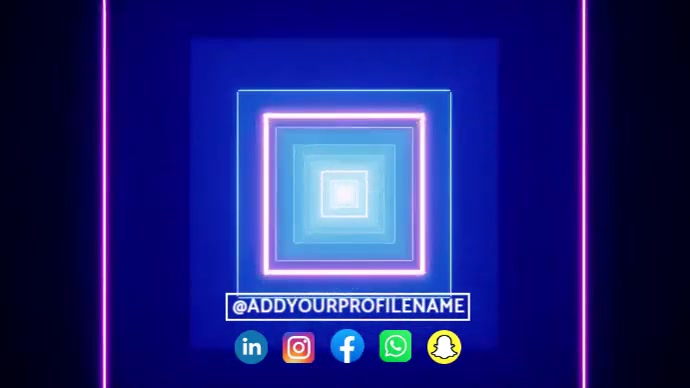motion graphics Digital Display (16:9) template