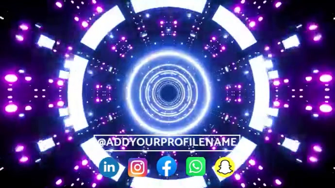motion graphics Digitalt display (16:9) template