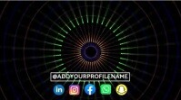 motion graphics 数字显示屏 (16:9) template