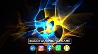 motion graphics 数字显示屏 (16:9) template