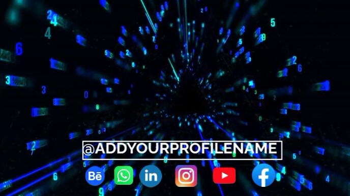 motion graphics Digital Display (16:9) template