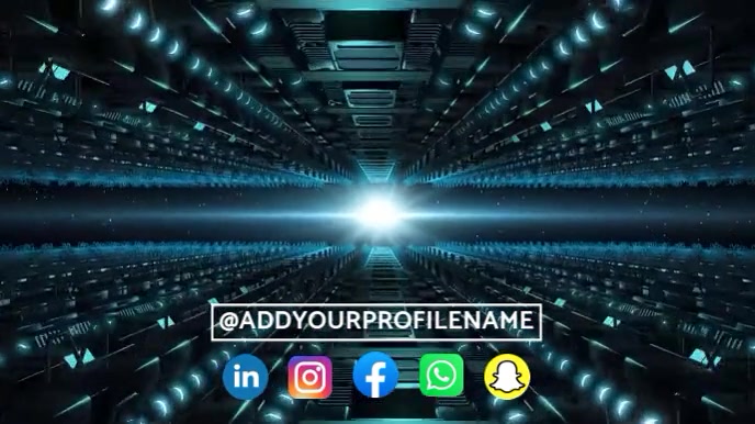motion graphics Tampilan Digital (16:9) template