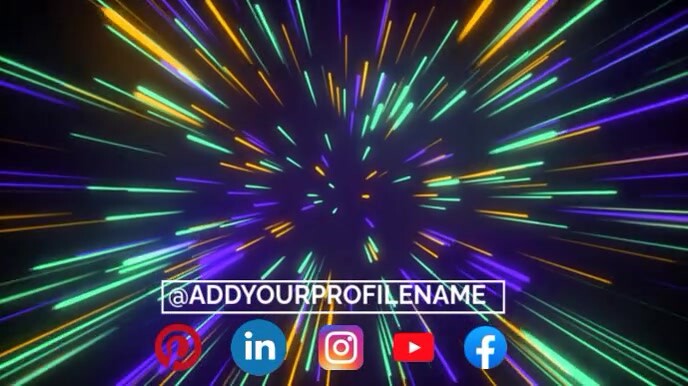 motion graphics Digitalt display (16:9) template