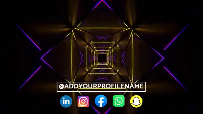 motion graphics Digital Display (16:9) template