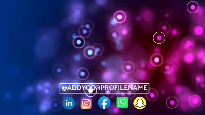 motion graphics 数字显示屏 (16:9) template