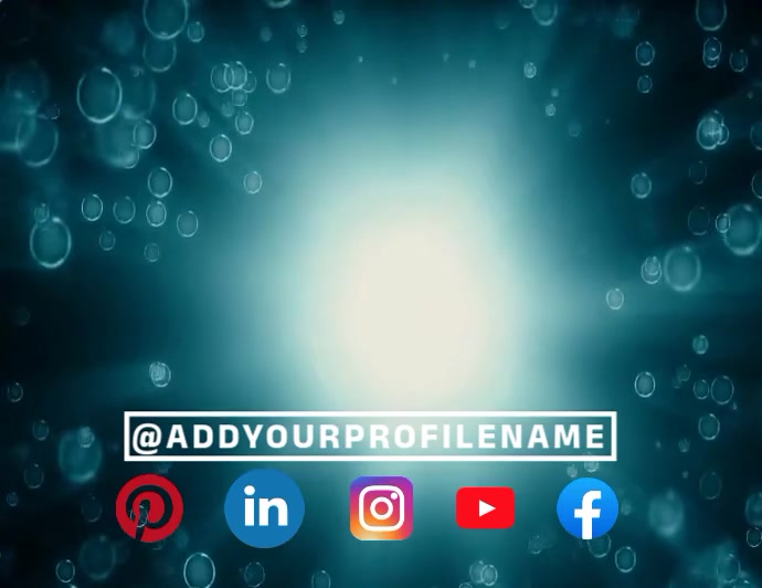 Motion Graphics ใบปลิว (US Letter) template
