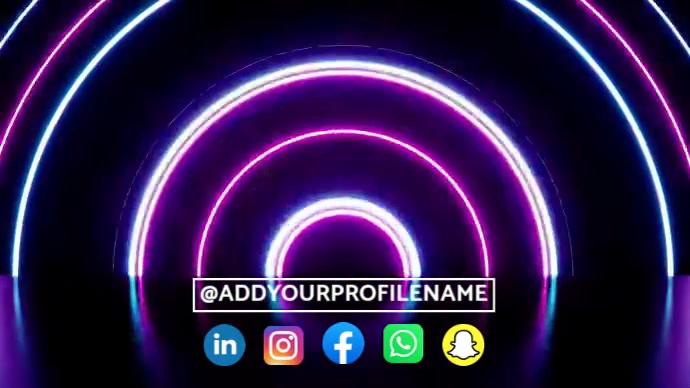 motion graphics Digital Display (16:9) template