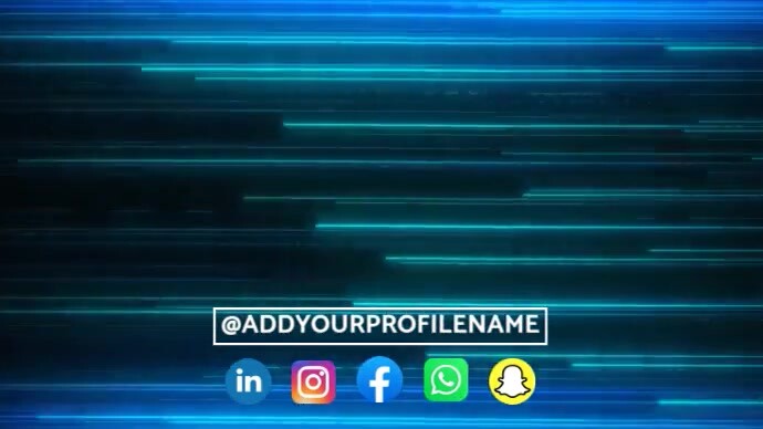 motion graphics Display digitale (16:9) template