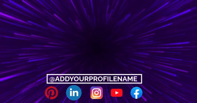 motion graphics Facebook Shared Image template