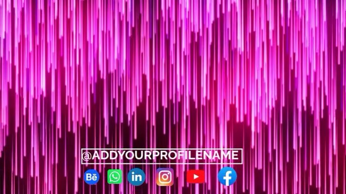 motion graphics Display digitale (16:9) template