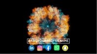 motion graphics Digitalanzeige (16:9) template
