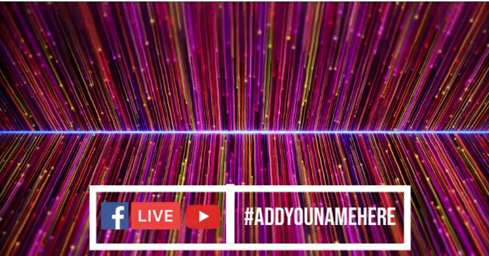 motion graphics Facebook Shared Image template