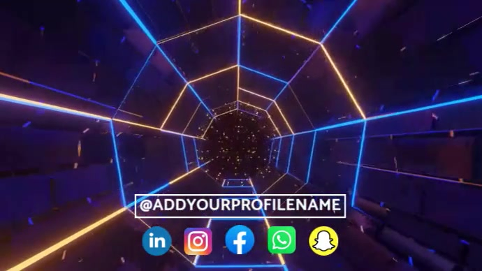 motion graphics Display digitale (16:9) template