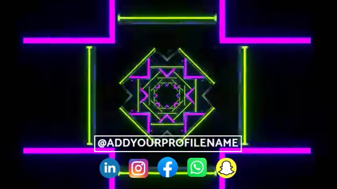 motion graphics Digital Display (16:9) template