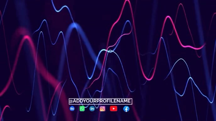 Motion graphics Digital na Display (16:9) template