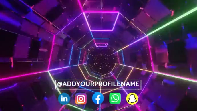 motion graphics Display digitale (16:9) template