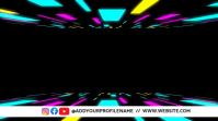 Black Neon Digital Display Display digitale Template