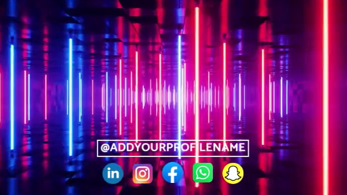 motion graphics Display digitale (16:9) template